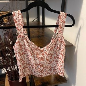 NWOT Abercrombie cropped tank size M